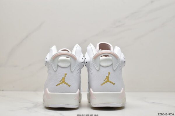 Wmns Air Jordan 6 Retro 'Gold Hoops' DH9696-100 - Image 7
