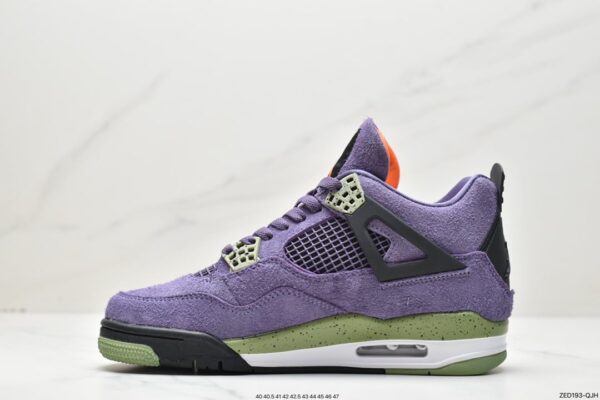 Wmns Air Jordan 4 Retro 'Canyon Purple' AQ9129-500 - Image 4