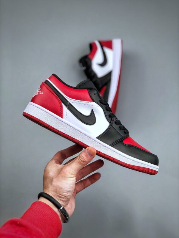Air Jordan 1 Low Bred Toe - Image 12