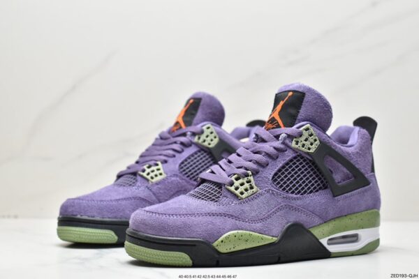 Wmns Air Jordan 4 Retro 'Canyon Purple' AQ9129-500 - Image 5