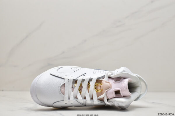 Wmns Air Jordan 6 Retro 'Gold Hoops' DH9696-100 - Image 3