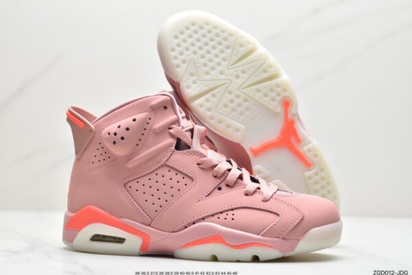 Aleali May x Wmns Air Jordan 6 Retro 'Millennial Pink' CI0550-600 - Image 6