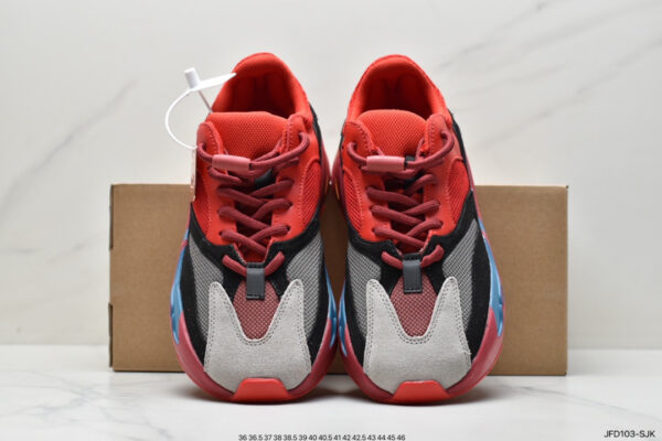 Yeezy Boost 700 Hi-Res Red HQ6979 - Image 8