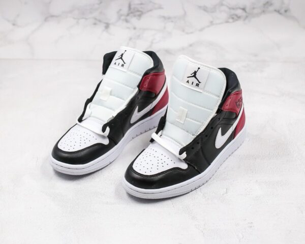 Wmns Air Jordan 1 Mid 'Noble Red' BQ6472-016 - Image 7