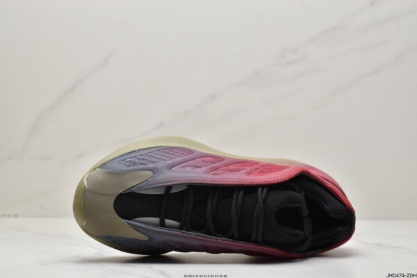 Yeezy 700 V3 Fade Carbon GW1814 - Image 3
