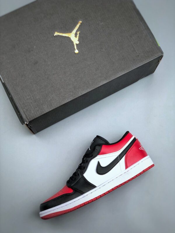 Air Jordan 1 Low Bred Toe - Image 11