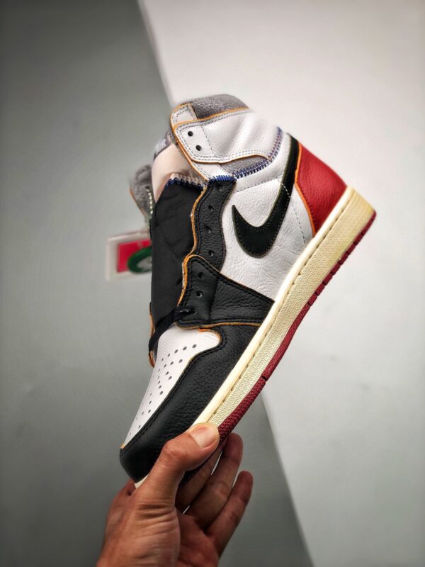 Union LA x Air Jordan 1 Retro High NRG 'Black Toe' BV1300-106 - Image 7