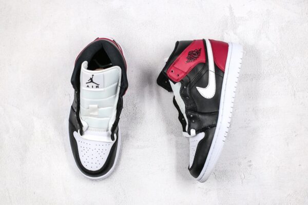 Wmns Air Jordan 1 Mid 'Noble Red' BQ6472-016 - Image 2