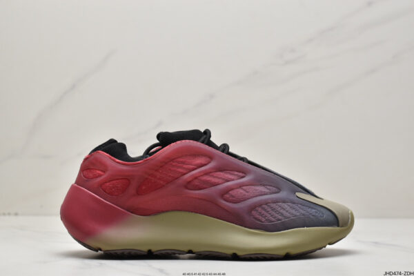 Yeezy 700 V3 Fade Carbon GW1814 - Image 2