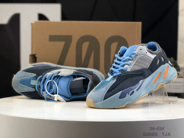 Yeezy 700 Carbon Blue FW2498 - Image 10