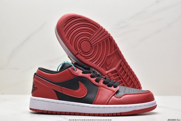 Air Jordan 1 Low 'Reverse Bred' 553558-606 - Image 6