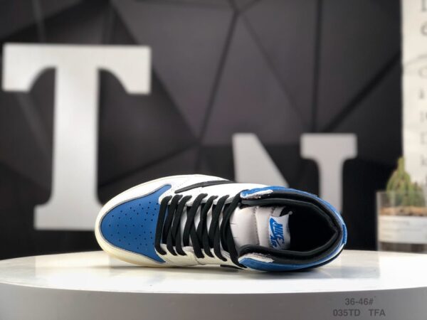 Fragment Design x Travis Scott x Air Jordan 1 Retro High DH3227-105 - Image 9