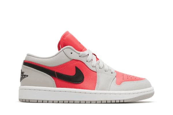Wmns Air Jordan 1 Low 'Light Iron Ore Siren Red' DC0774-060 - Image 12