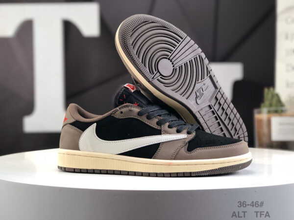 Travis Scott x Air Jordan 1 Low 'Mocha' CQ4277-001 - Image 10