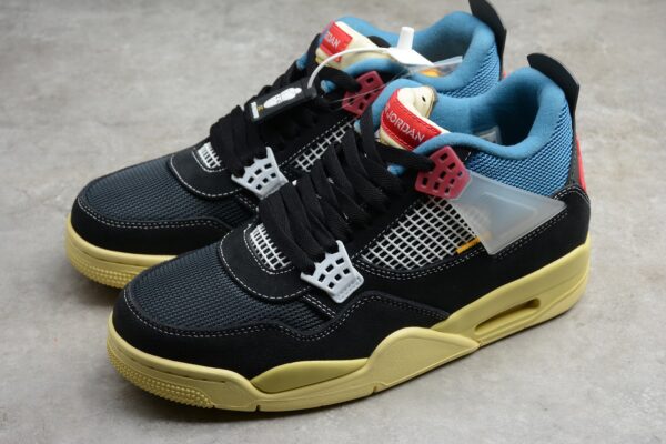 Union LA x Air Jordan 4 Retro 'Off Noir' DC9533-001 - Image 7
