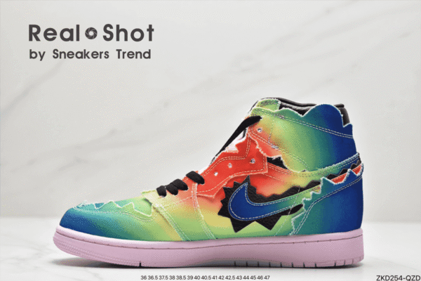 J. Balvin x Air Jordan 1 Retro OG High 'Colores Y Vibras' DC3481-900 - Image 2