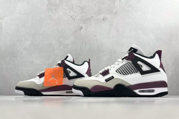 Paris Saint-Germain x Air Jordan 4 Retro Bordeaux - Image 8