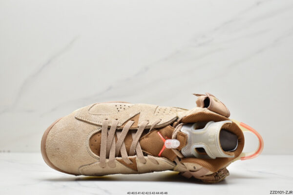 Travis Scott x Air Jordan 6 Retro 'British Khaki' DH0690-200 - Image 8