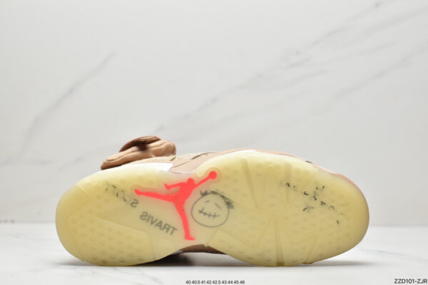 Travis Scott x Air Jordan 6 Retro 'British Khaki' DH0690-200 - Image 6