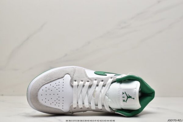 Air Jordan 1 Mid SE 'Grey Pine Green' DC7294-103 - Image 3