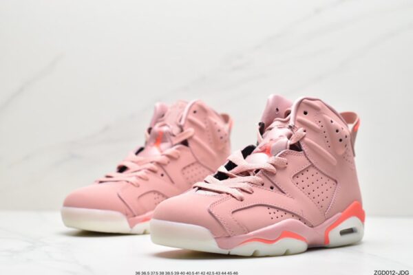 Aleali May x Wmns Air Jordan 6 Retro 'Millennial Pink' CI0550-600 - Image 5