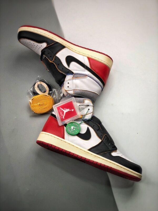 Union LA x Air Jordan 1 Retro High NRG 'Black Toe' BV1300-106 - Image 6
