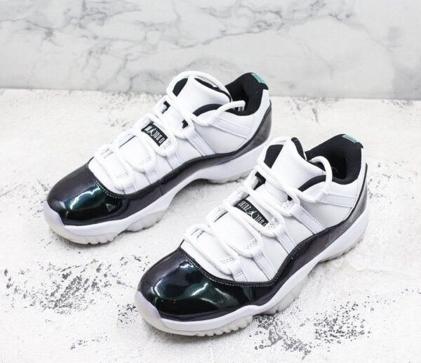 Air Jordan 11 Retro Low 'Emerald' 528895-145 - Image 7