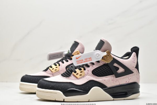 Wmns Air Jordan 4 Retro 'Splatter' AQ9129-601 - Image 5