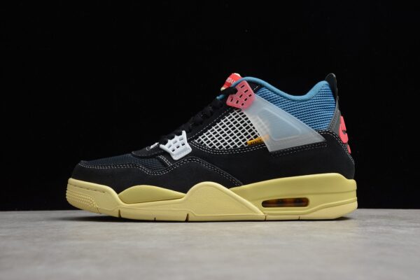 Union LA x Air Jordan 4 Retro 'Off Noir' DC9533-001 - Image 2
