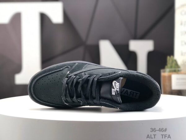Travis Scott x Air Jordan 1 Low OG SP 'Black Phantom' DM7866-001 - Image 11