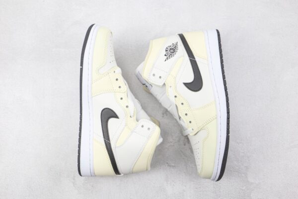 Wmns Air Jordan 1 Mid 'Coconut Milk' BQ6472-121 - Image 4
