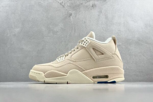 Wmns Air Jordan 4 Retro 'Blank Canvas' DQ4909-100 - Image 2