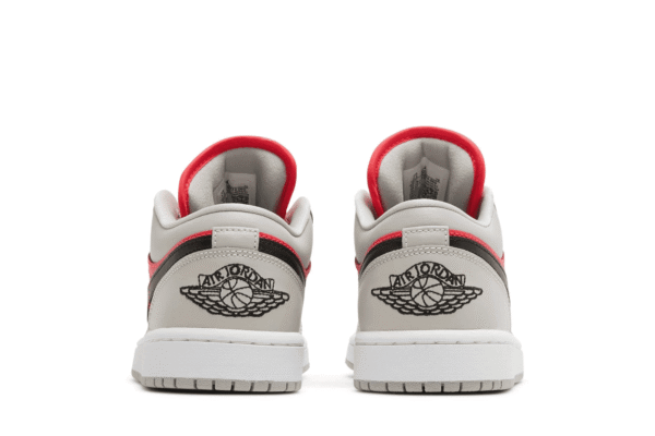 Wmns Air Jordan 1 Low 'Light Iron Ore Siren Red' DC0774-060 - Image 7