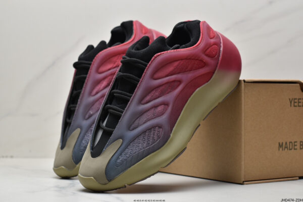 Yeezy 700 V3 Fade Carbon GW1814 - Image 9