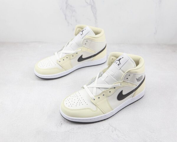 Wmns Air Jordan 1 Mid 'Coconut Milk' BQ6472-121 - Image 7