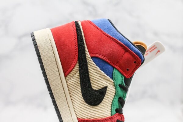 Blue The Great x Air Jordan 1 Mid 'Fearless' CU2805-100 - Image 10