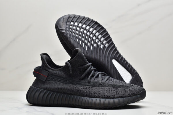 Yeezy Boost 350 V2 Black FU9006 - Image 6
