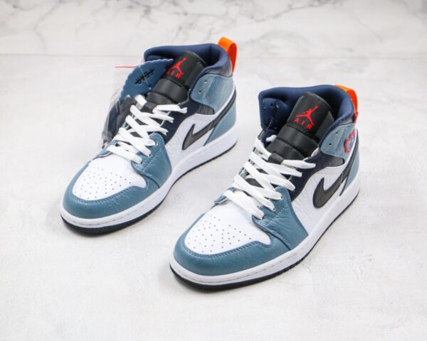 Facetasm x Air Jordan 1 Mid 'Fearless' CU2802-100 - Image 7