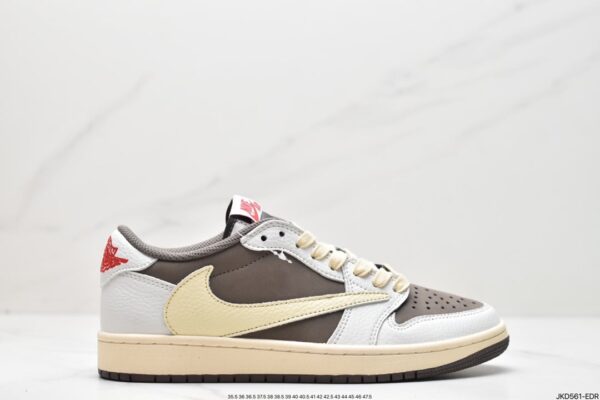 Travis Scott x Air Jordan 1 Low OG 'Reverse Mocha' DM7866-162 - Image 7