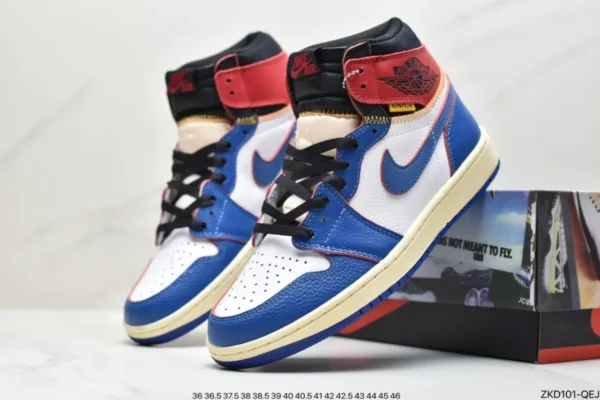 Union LA x Air Jordan 1 Retro High NRG 'Storm Blue' BV1300-146 - Image 3