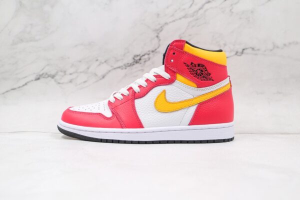 Air Jordan 1 Retro High OG 'Light Fusion Red' 555088-603 - Image 3