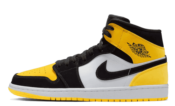Air Jordan 1 Mid SE 'Yellow Toe' 852542-071 - Image 5