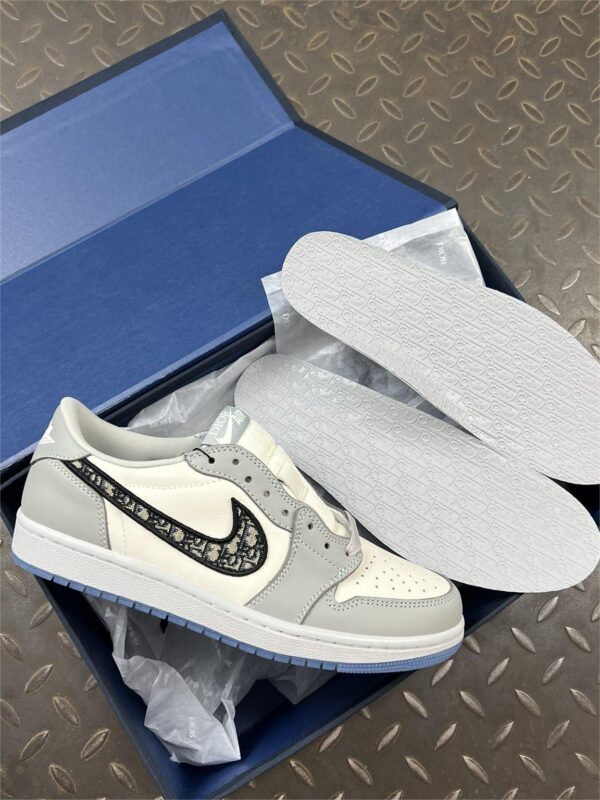 Dior x Air Jordan 1 Low CN8608-002 - Image 5