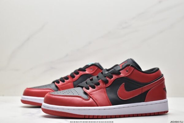 Air Jordan 1 Low 'Reverse Bred' 553558-606 - Image 5