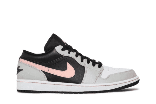 Air Jordan 1 Low 'Grey Fog Bleached Coral' 553558-062 - Image 7