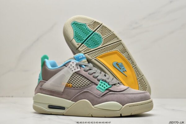 Union LA x Air Jordan 4 Retro 'Taupe Haze' DJ5718-242 - Image 6