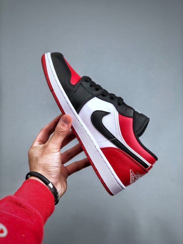 Air Jordan 1 Low Bred Toe - Image 6