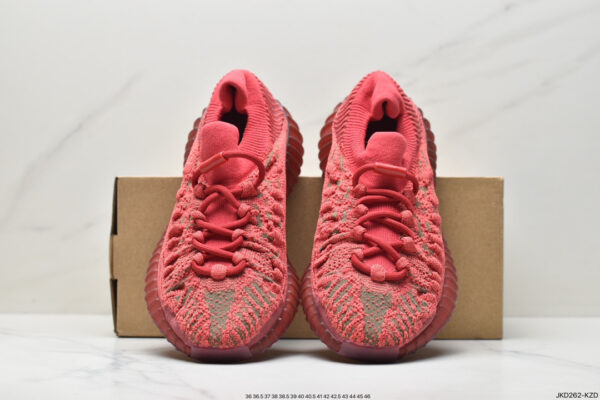 Yeezy Boost 350 V2 CMPCT Slate Red GW6945 - Image 8