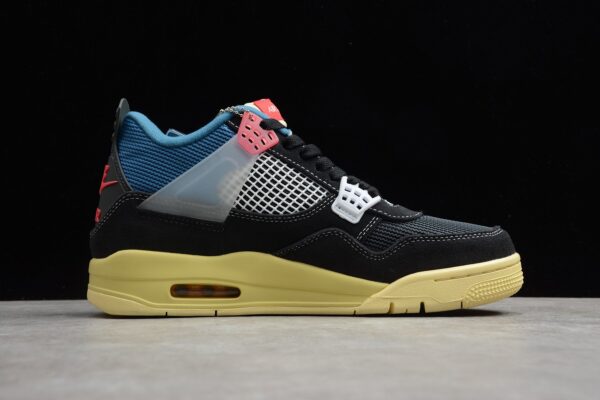 Union LA x Air Jordan 4 Retro 'Off Noir' DC9533-001 - Image 3