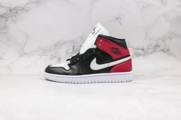 Wmns Air Jordan 1 Mid 'Noble Red' BQ6472-016 - Image 3